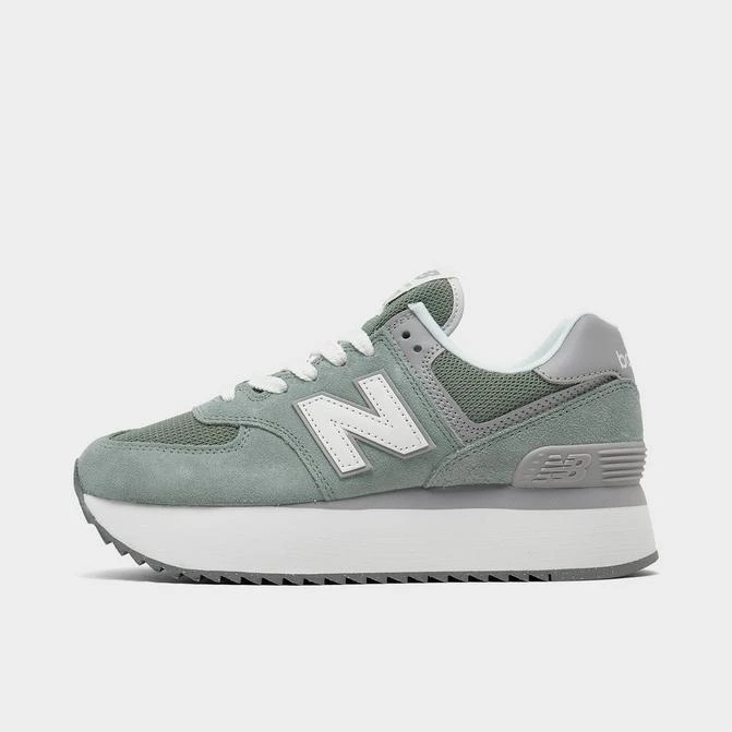 商品New Balance|Women's New Balance 574+ Platform Casual Shoes,价格¥612,第1张图片