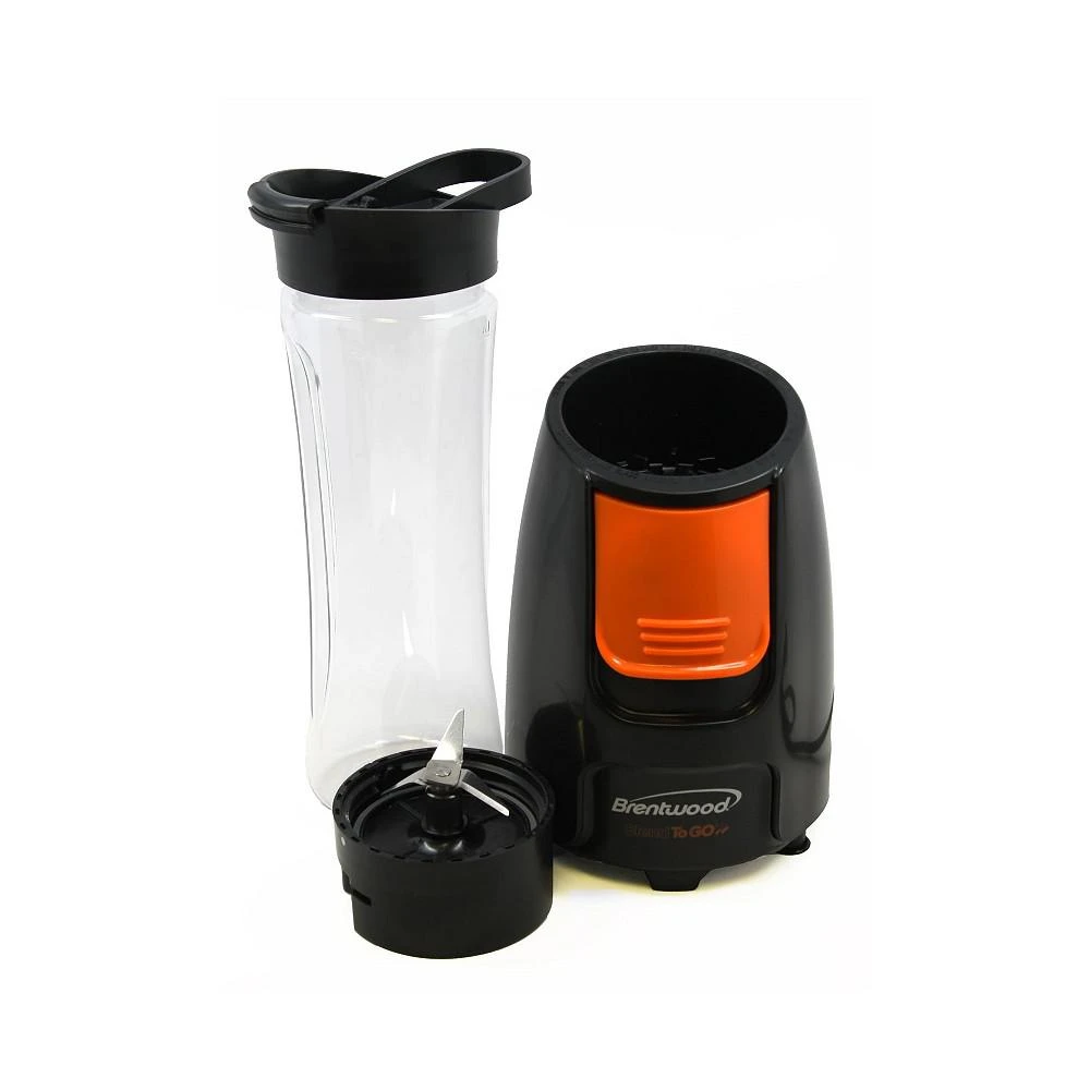 商品Brentwood Appliances|Brentwood Blend-To-Go Personal Blender in Black and Orange,价格¥373,第1张图片