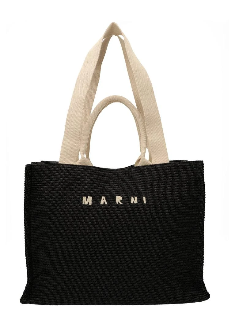 商品Marni|Marni Logo Embroidered Top Handle Bag,价格¥3374,第1张图片