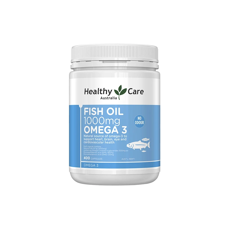 商品Healthy Care|澳大利亚 Healthy Care深海鱼油1000mg 400粒,价格¥154,第1张图片