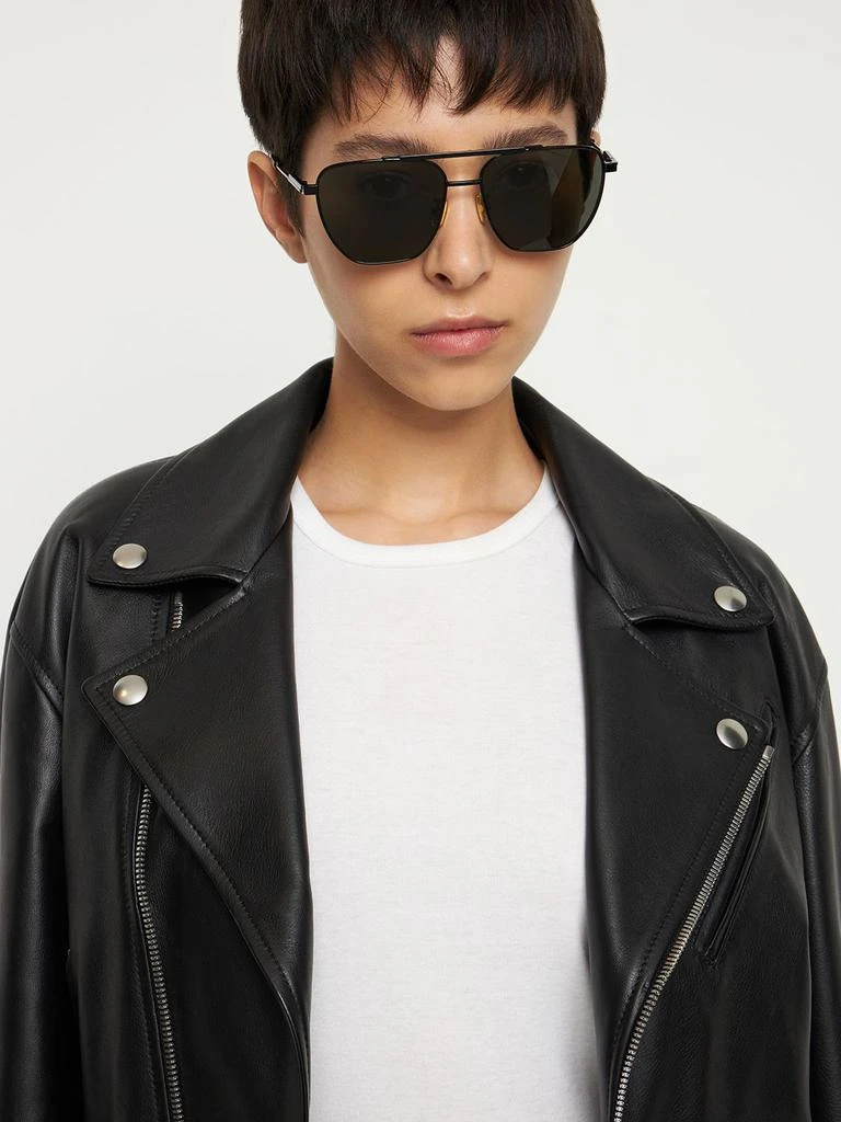 商品Bottega Veneta|Bv1236s Metal Sunglasses,价格¥3361,第2张图片详细描述