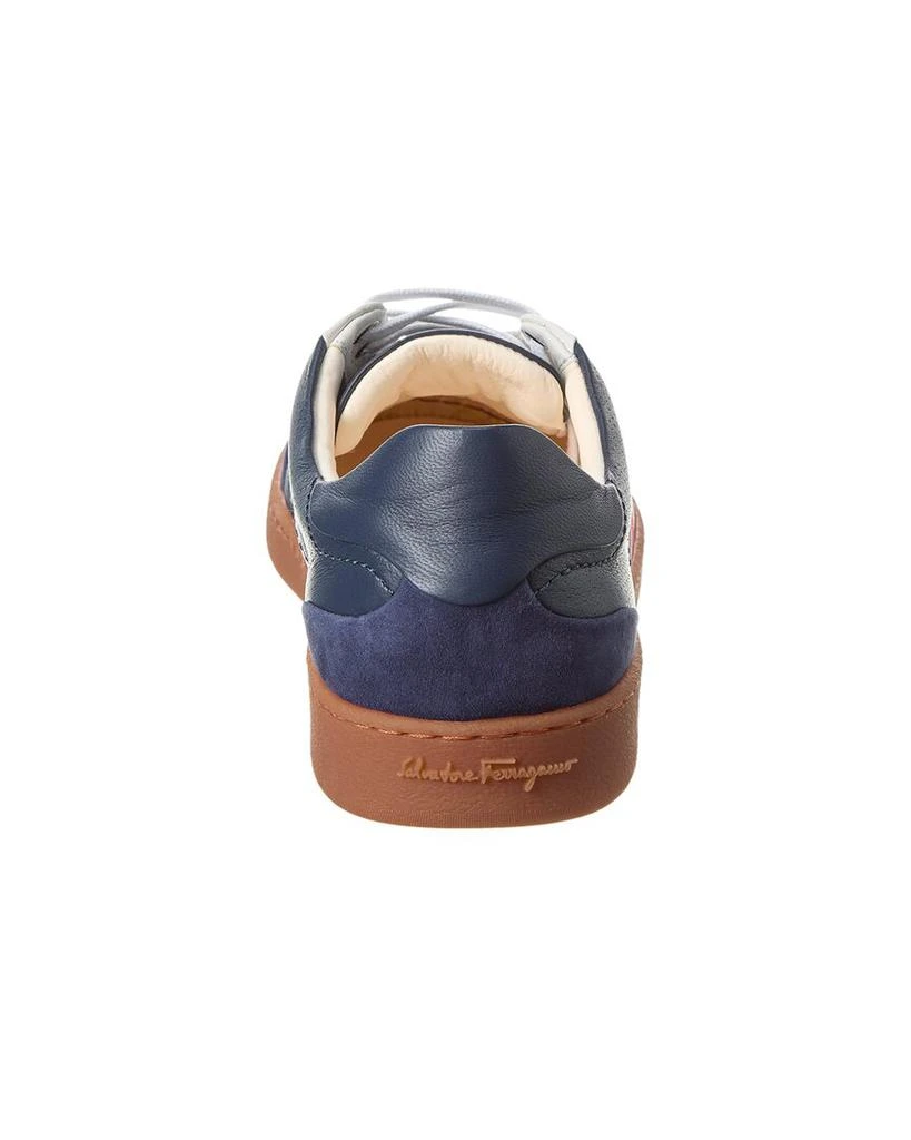 商品Salvatore Ferragamo|Ferragamo Garda Low Leather Sneaker,价格¥2802,第3张图片详细描述