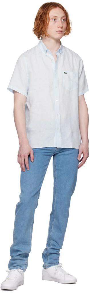 商品Lacoste|Blue Patch Shirt,价格¥526,第4张图片详细描述