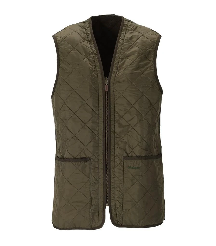 商品Barbour|Barbour Polarquilt Liner Olive Green Vest,价格¥1318,第1张图片
