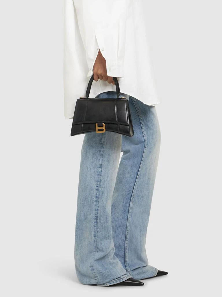 商品Balenciaga|Small Hourglass Smooth Leather Bag,价格¥22039,第1张图片