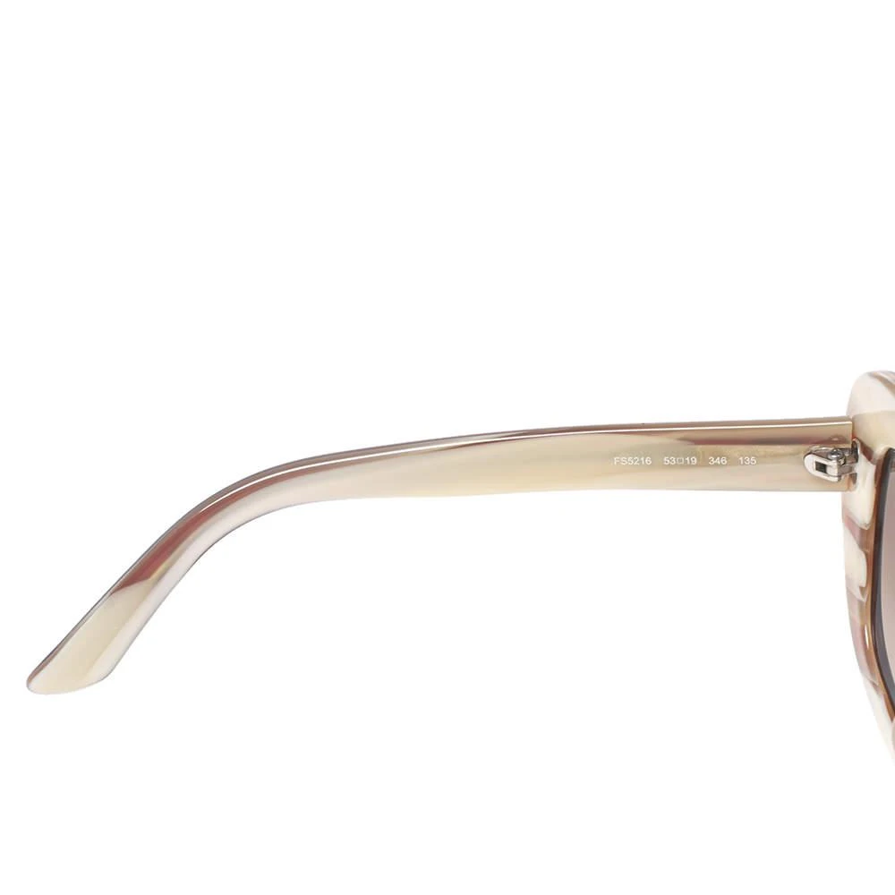 商品[二手商品] Fendi|Fendi Selleria Red/Off White FS 5216 Square Sunglasses,价格¥870,第5张图片详细描述