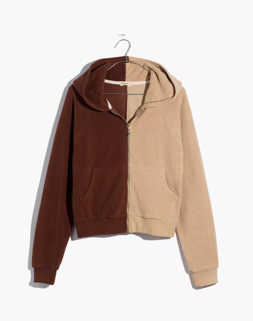 商品Madewell|Donni Colorblock Duo Zip-Up Hoodie Sweatshirt,价格¥1562,第6张图片详细描述