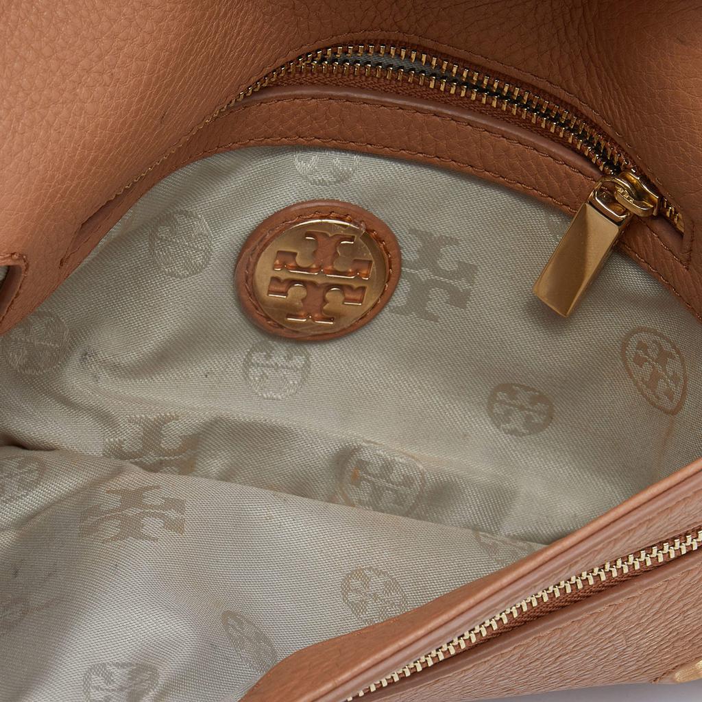 Tory Burch Tan Leather Amanda Crossbody Bag商品第7张图片规格展示