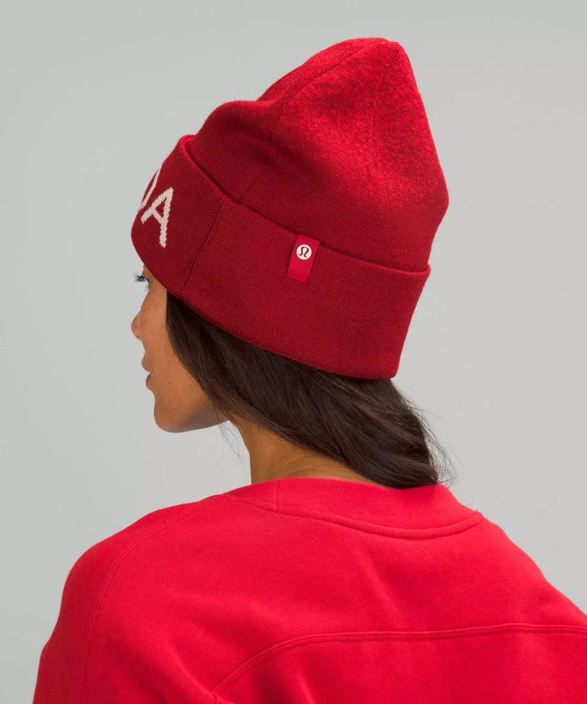 Team Canada Wool-Blend Reversible Beanie *COC Logo 商品