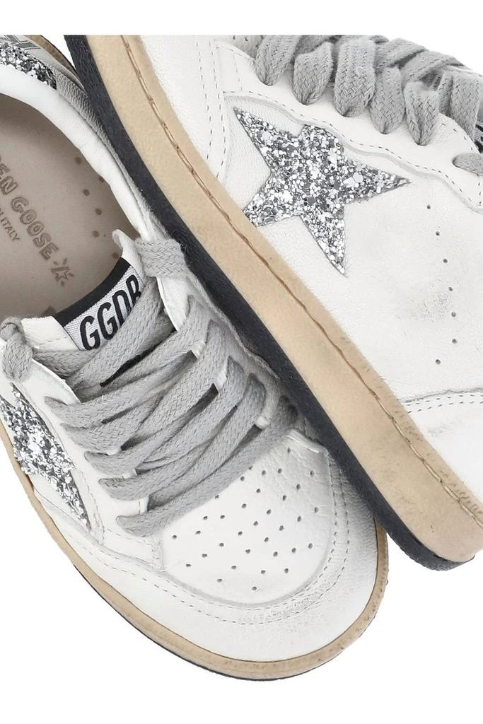 商品Golden Goose|Golden Goose Kids Ball Star Patch Round Toe Sneakers,价格¥1116,第5张图片详细描述