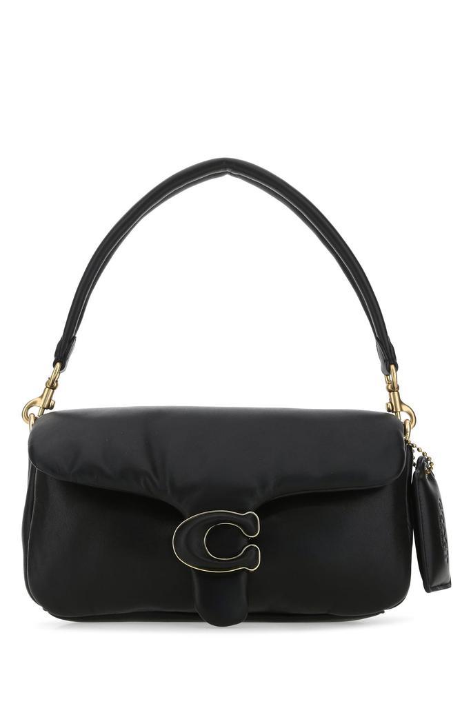 商品Coach|Black nappa leather Pillow Tabby 26 handbag  Nd Coach Donna,价格¥4853,第1张图片