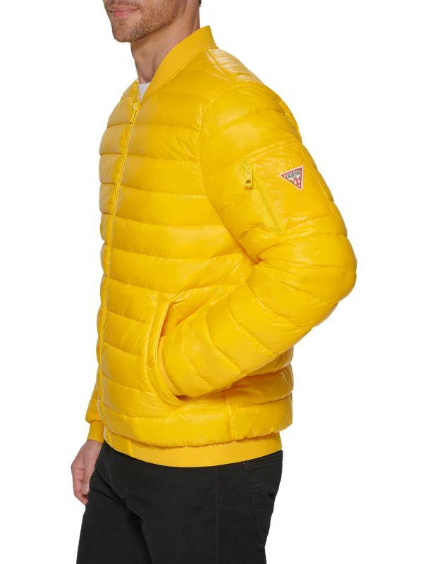 商品GUESS|Quilted Puffer Jacket,价格¥676,第3张图片详细描述