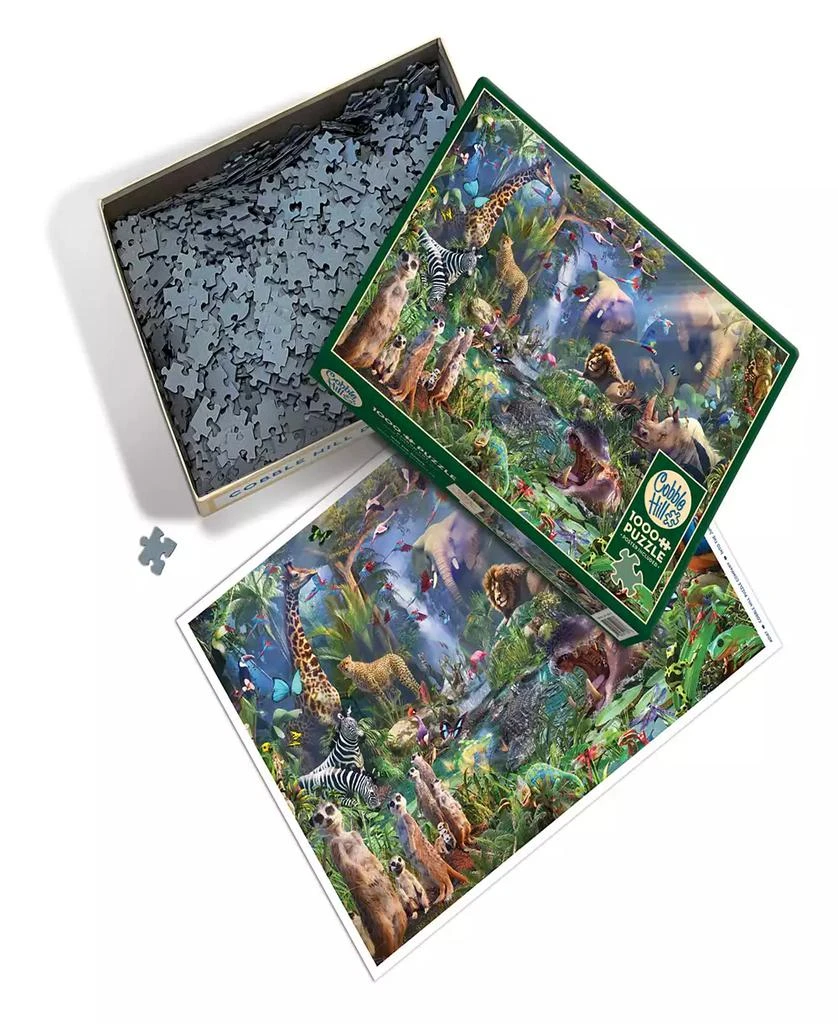 商品Cobble Hill|Into the Jungle Puzzle,价格¥150,第3张图片详细描述