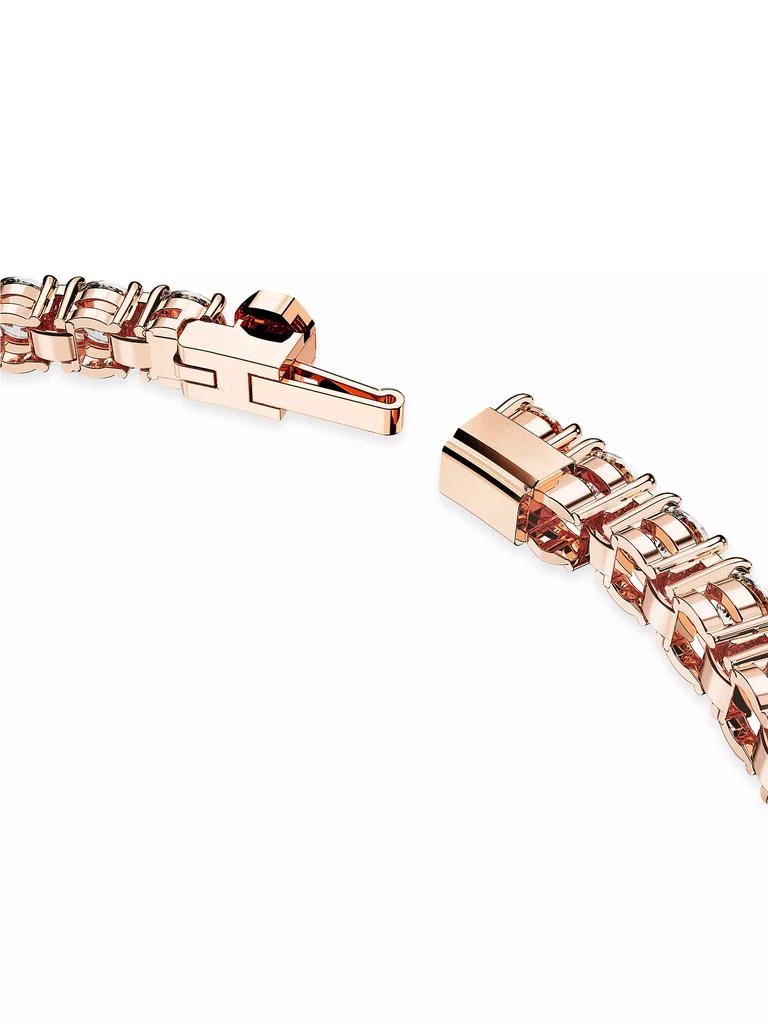 商品Swarovski|Matrix Rose-Goldtone & Crystal Tennis Bracelet,价格¥1718,第4张图片详细描述