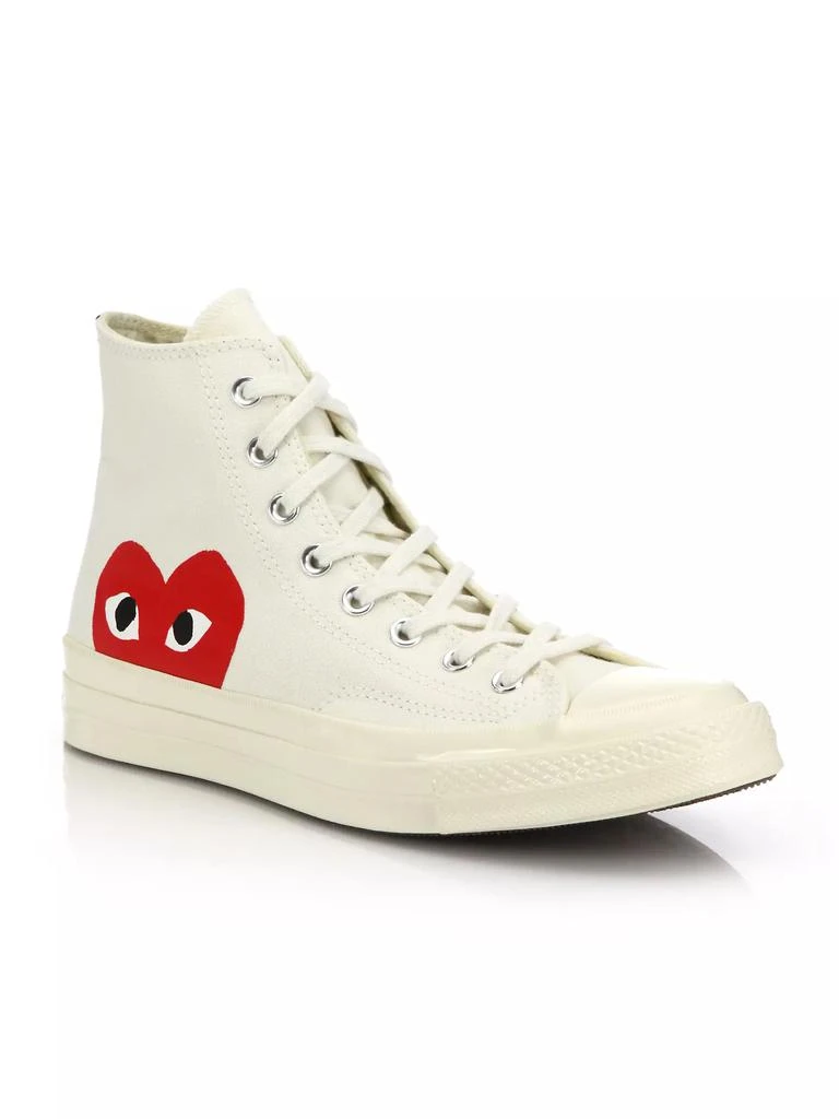 商品Comme des Garcons|Unisex CdG PLAY x Converse Men's Chuck Taylor All Star High-Top Sneakers,价格¥1128,第1张图片