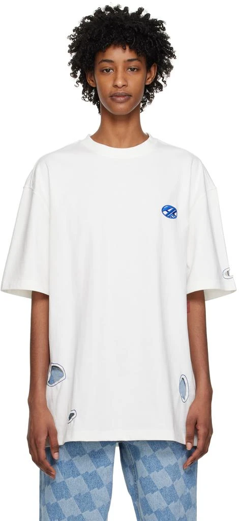 商品ADER error|White Cutout T-Shirt,价格¥1042,第1张图片