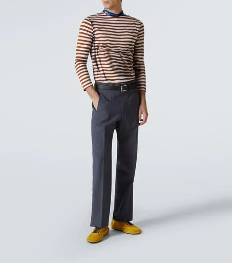 商品Prada|错视效果条纹棉质T恤,价格¥13278,第2张图片详细描述