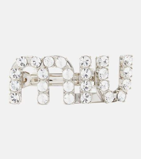 商品Miu Miu|Logo缀饰发夹,价格¥5070,第1张图片