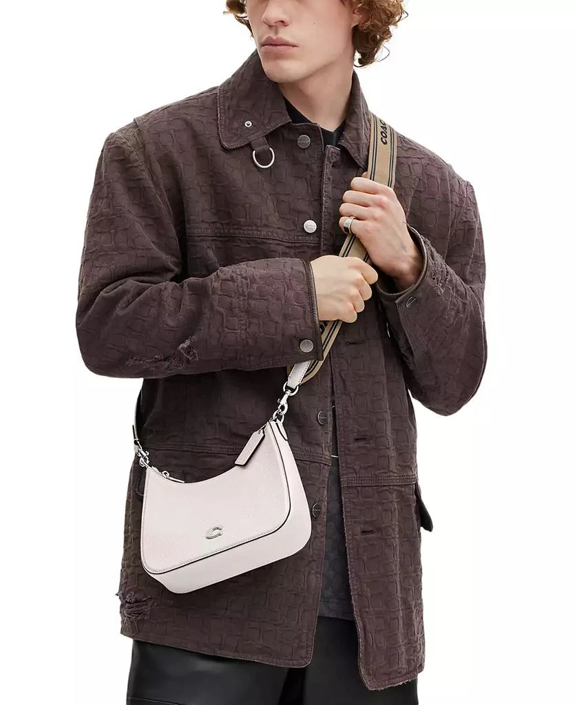 商品Coach|Small Crossgrain Leather Hobo Crossbody Bag,价格¥2657,第3张图片详细描述