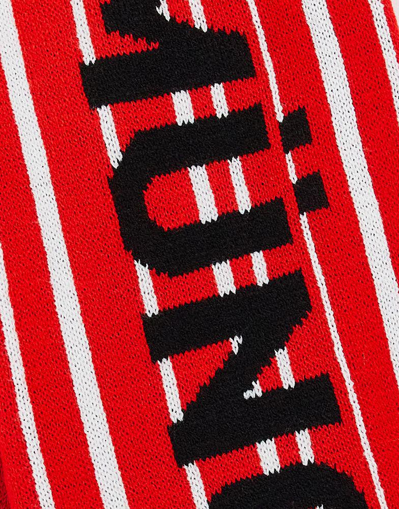 adidas Football FC Bayern Munich 2022/23 scarf in red商品第2张图片规格展示