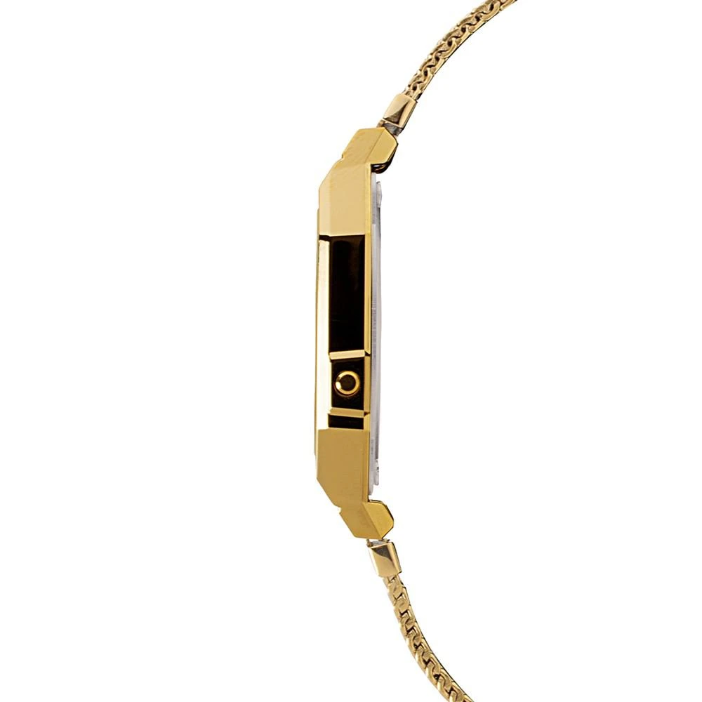 商品Casio|Unisex Gold-Tone Stainless Steel Mesh Bracelet Watch 35.5mm,价格¥600,第2张图片详细描述