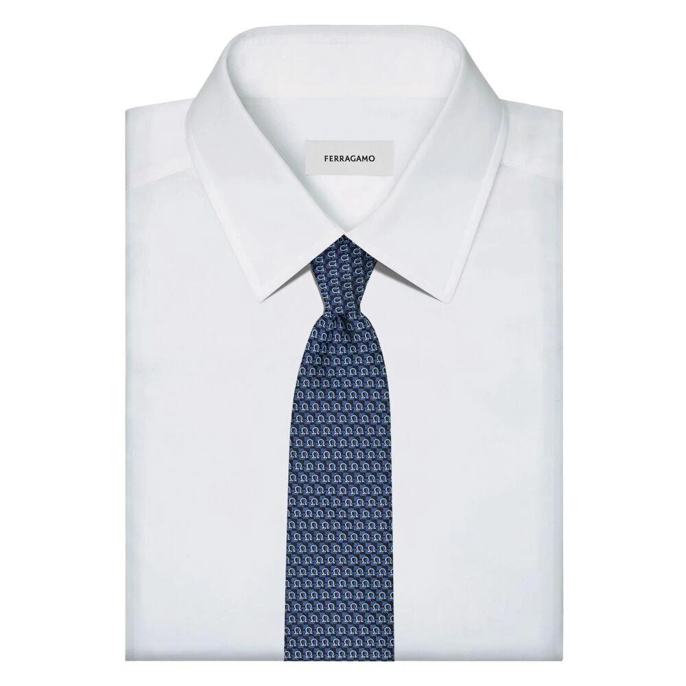 商品Salvatore Ferragamo|Blue Ties & Papillon,价格¥1120,第3张图片详细描述