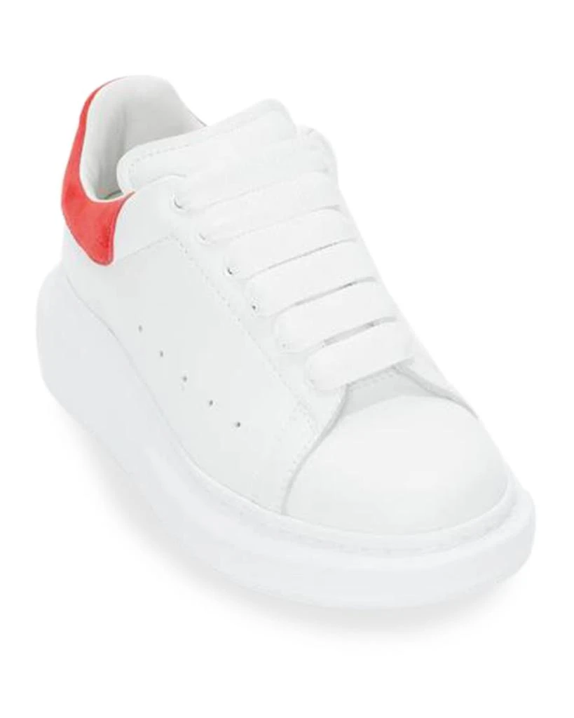 商品Alexander McQueen|Oversized Leather Sneakers, Toddler/Kids,价格¥936,第2张图片详细描述