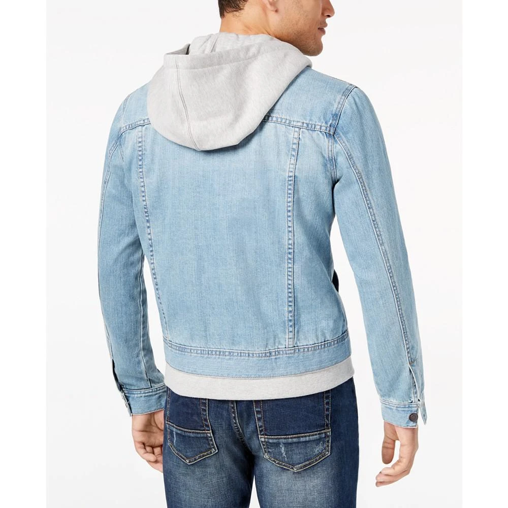 商品American Rag|Men's Layered-Look Trucker Jacket, Created for Macy's,价格¥316,第2张图片详细描述