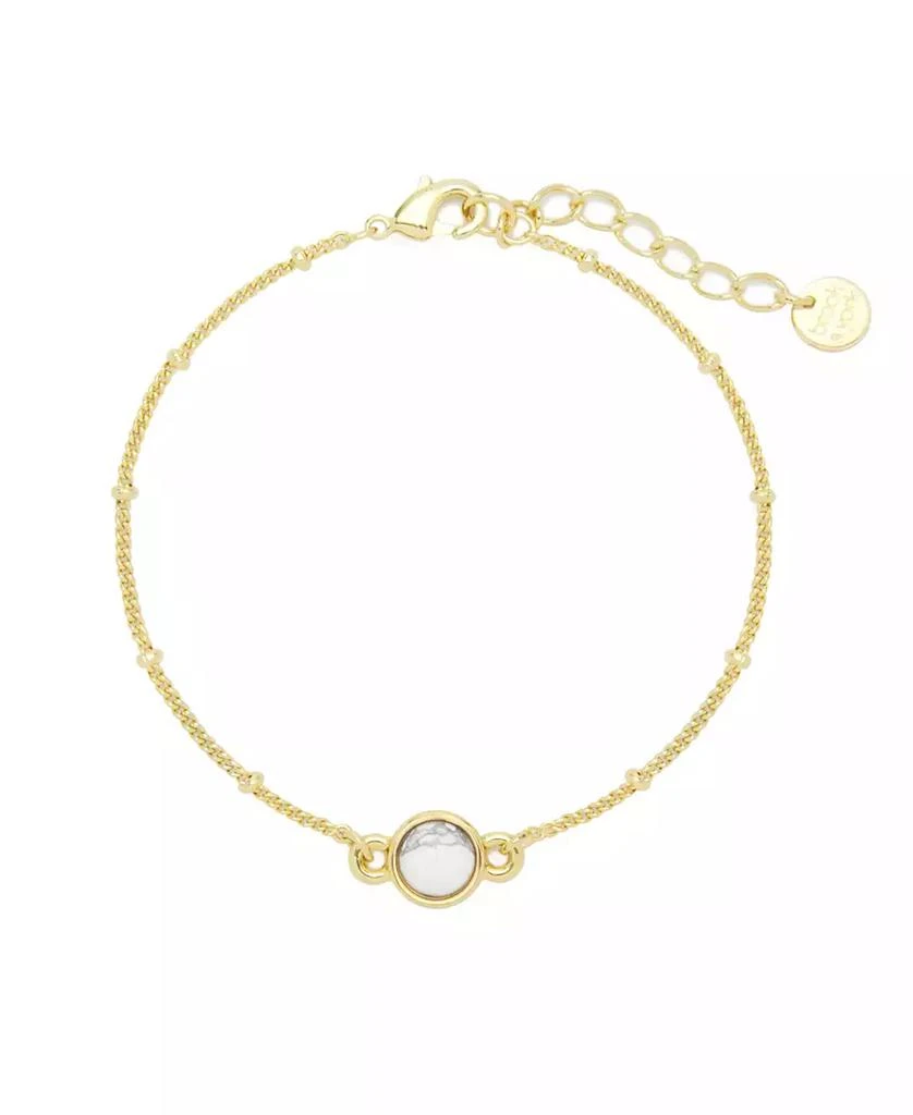 商品brook & york|Nola Howlite Gemstone Bracelet,价格¥393,第1张图片