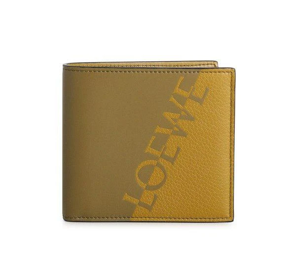 商品Loewe|Loewe Logo Print Bifold Wallet,价格¥3192,第1张图片