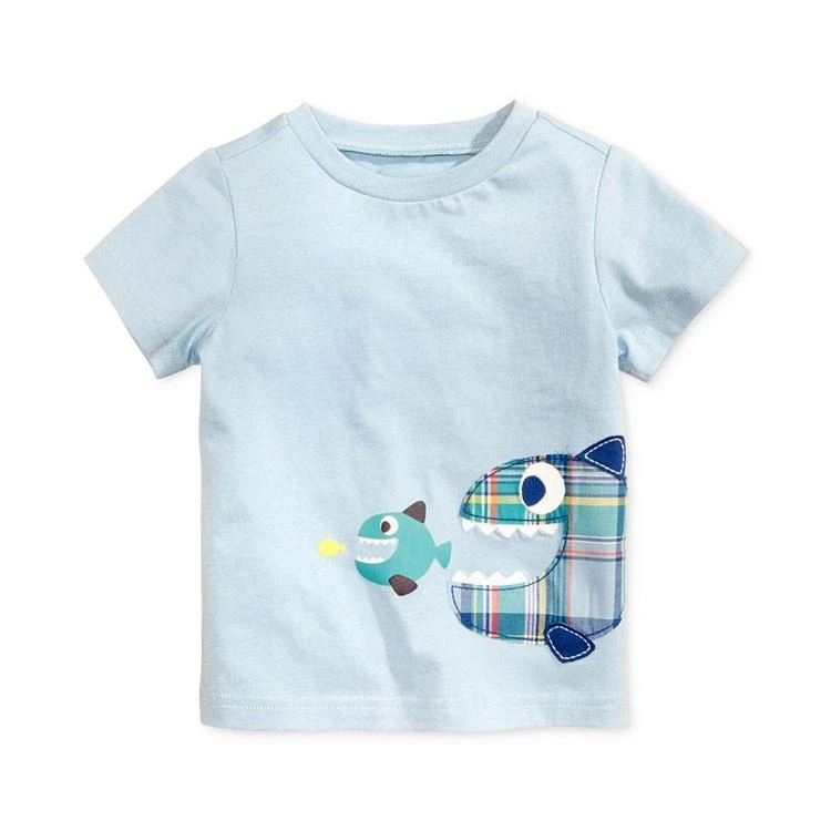 商品First Impressions|男婴Graphic-Print Cotton T-Shirt, Baby Boys (0-24 months), Only at Macy's,价格¥28,第1张图片