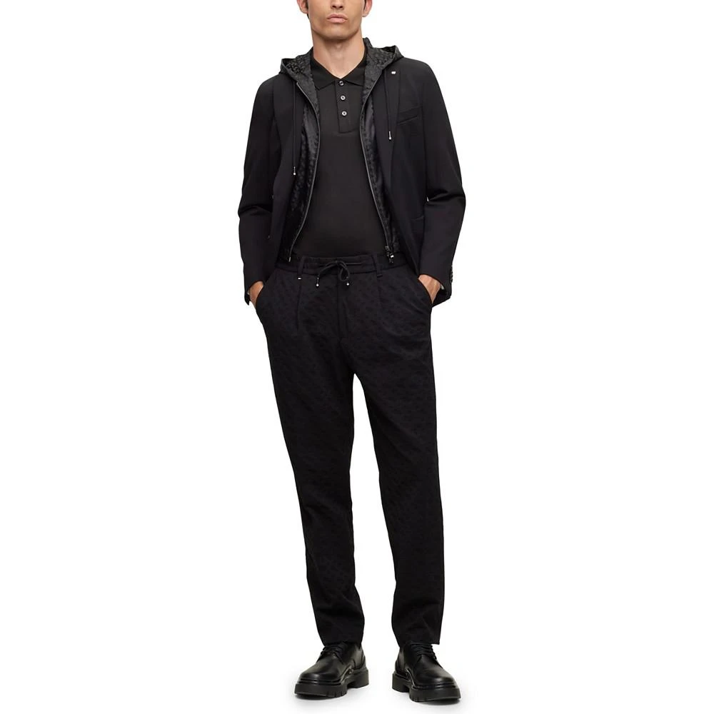 商品Hugo Boss|Men's Structured-Trim Polo Shirt,价格¥1109,第4张图片详细描述