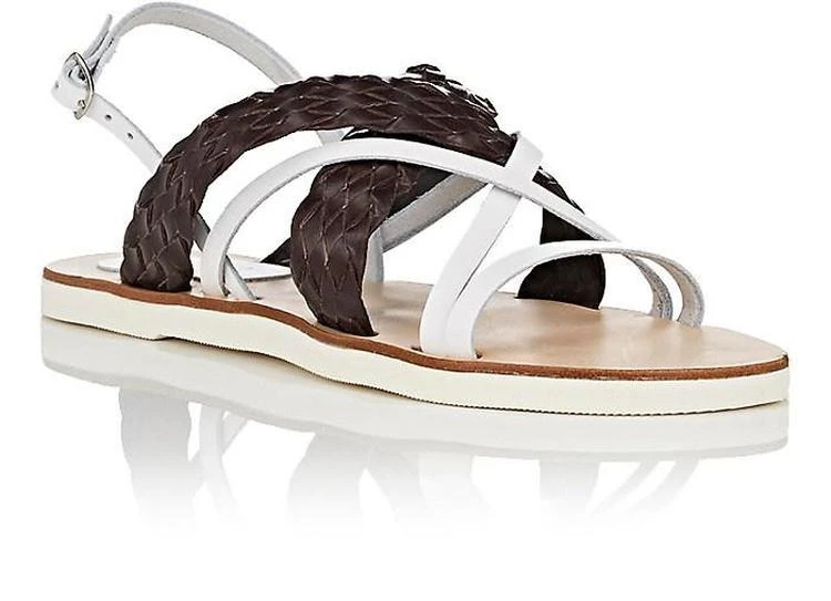 商品Barneys New York|Leather Slingback Sandals,价格¥335,第2张图片详细描述