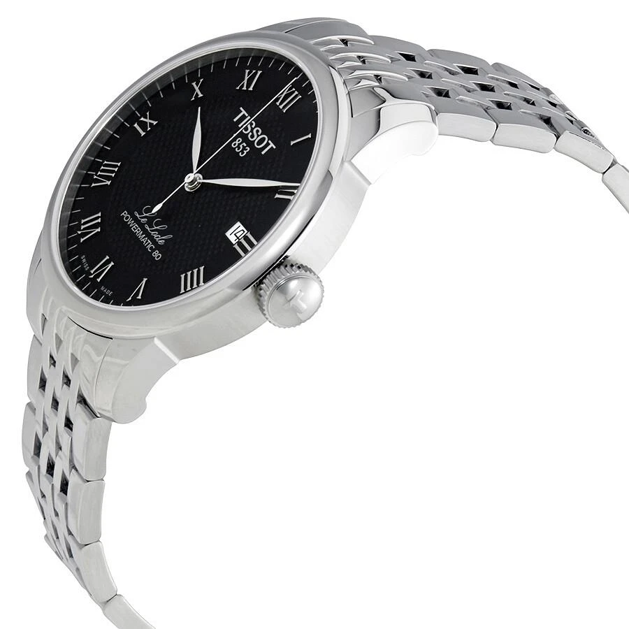 商品Tissot| 力洛克 Powermatic 80机芯 男士机械腕表 39.3mm T006.407.11.053.00,价格¥3760,第2张图片详细描述