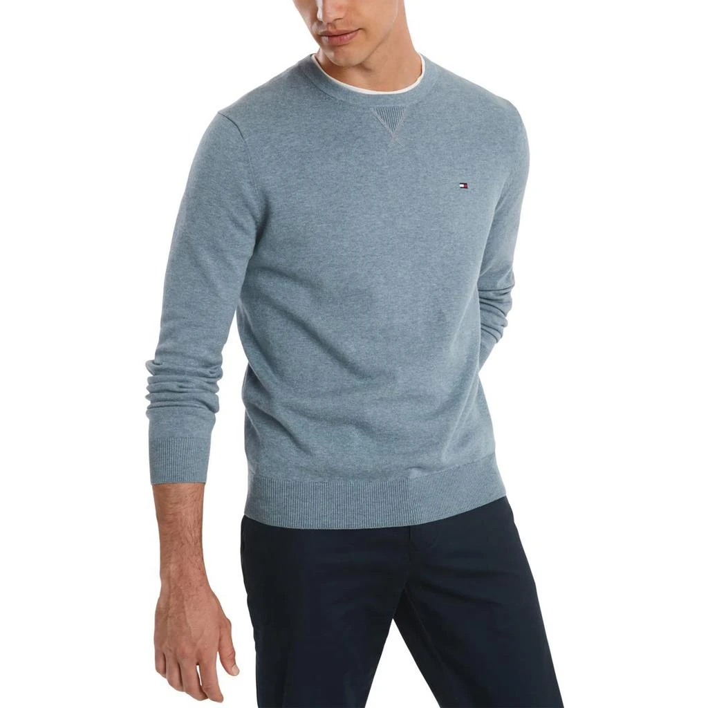 商品Tommy Hilfiger|Tommy Hilfiger Mens Crewneck Casual Pullover Sweater,价格¥186,第1张图片