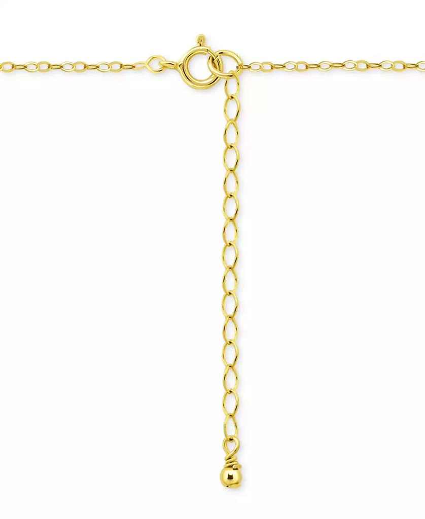 商品Giani Bernini|Cubic Zirconia Octagon & Square Pendant Necklace in 18k Gold-Plated Sterling Silver, 16" + 2" extender, Created for Macy's,价格¥236,第4张图片详细描述