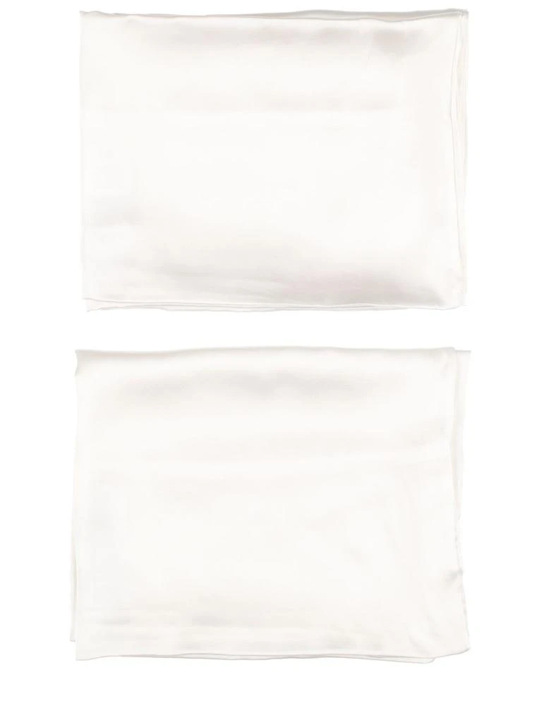 商品Frette|Set Of 2 Luxury Silk Pillowcases,价格¥3564,第1张图片详细描述