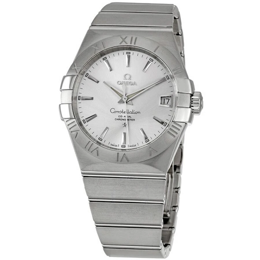 商品Omega|Constellation Automatic Silver Dial Men's Watch 12310382102001,价格¥21092,第1张图片