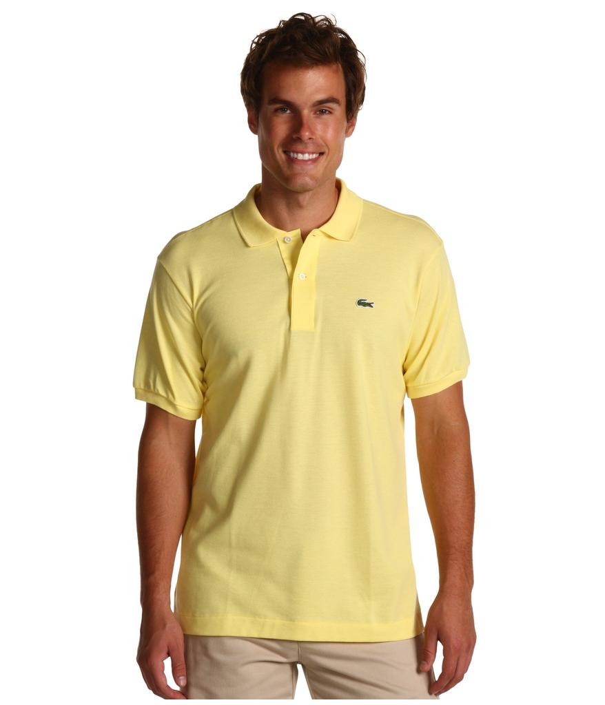 Short Sleeve Classic Pique Polo Shirt商品第1张图片规格展示