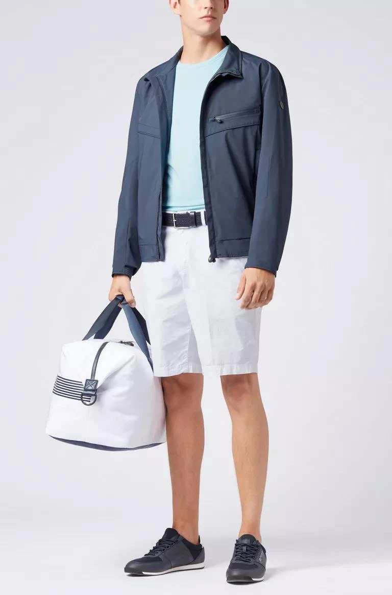 商品【商品预售7天】 Hugo Boss|Hugo Boss 男士T恤 50333772404 深蓝色,价格¥539,第4张图片详细描述