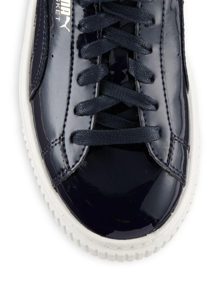 商品Puma|Leather Basket Platform Sneakers,价格¥151,第4张图片详细描述