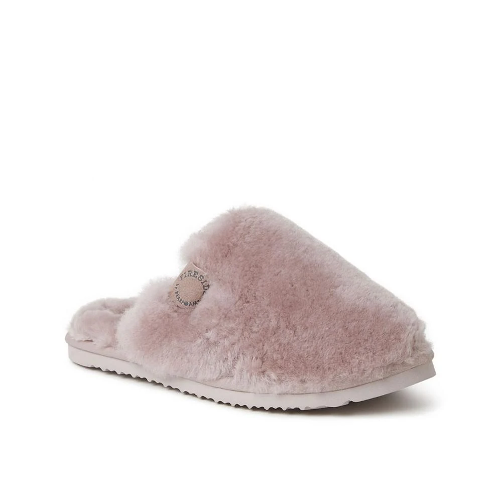 商品Dear Foams|Women's Shelly Beach Shearling Scuff Slippers,价格¥594,第1张图片