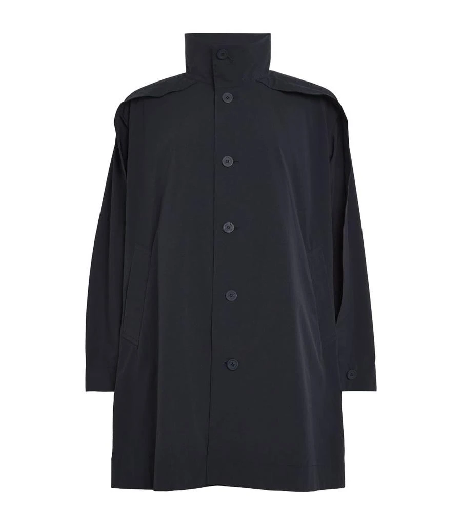 商品Homme Plissé Issey Miyake|Mid-Length Raincoat,价格¥8172,第1张图片