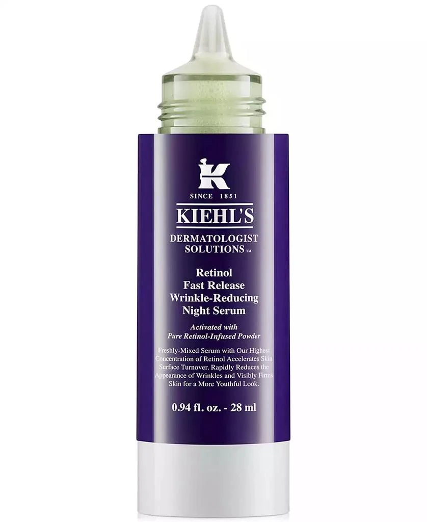 商品Kiehl's|Retinol Fast Release Wrinkle-Reducing Night Serum, 0.94 oz.,价格¥562,第1张图片