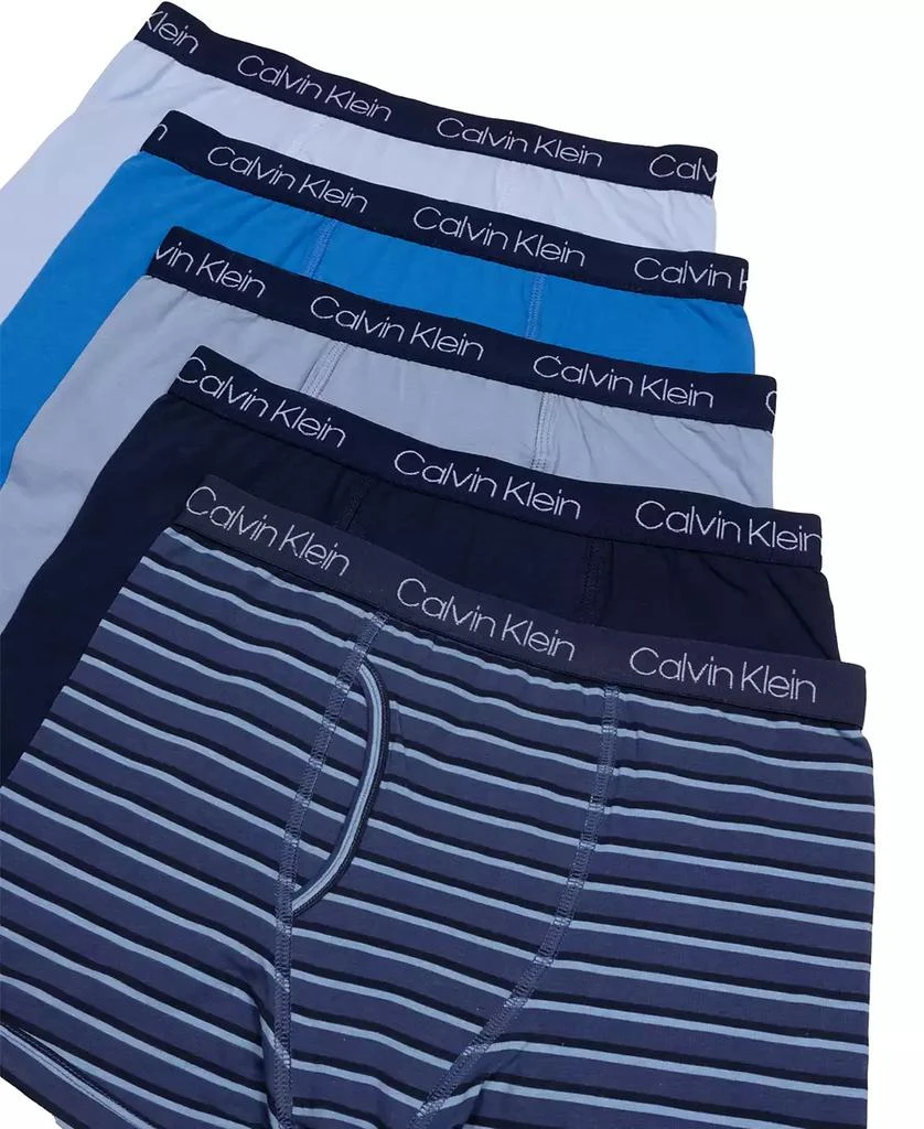 商品Calvin Klein|Big Boys Stretch Boxer Brief, Pack of 5,价格¥128,第4张图片详细描述