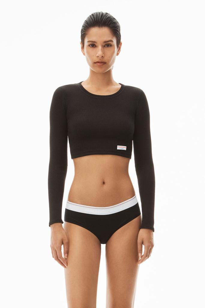 Cropped In The Air Short Sleeve Hoodie - Ivory – On Sale Now with
