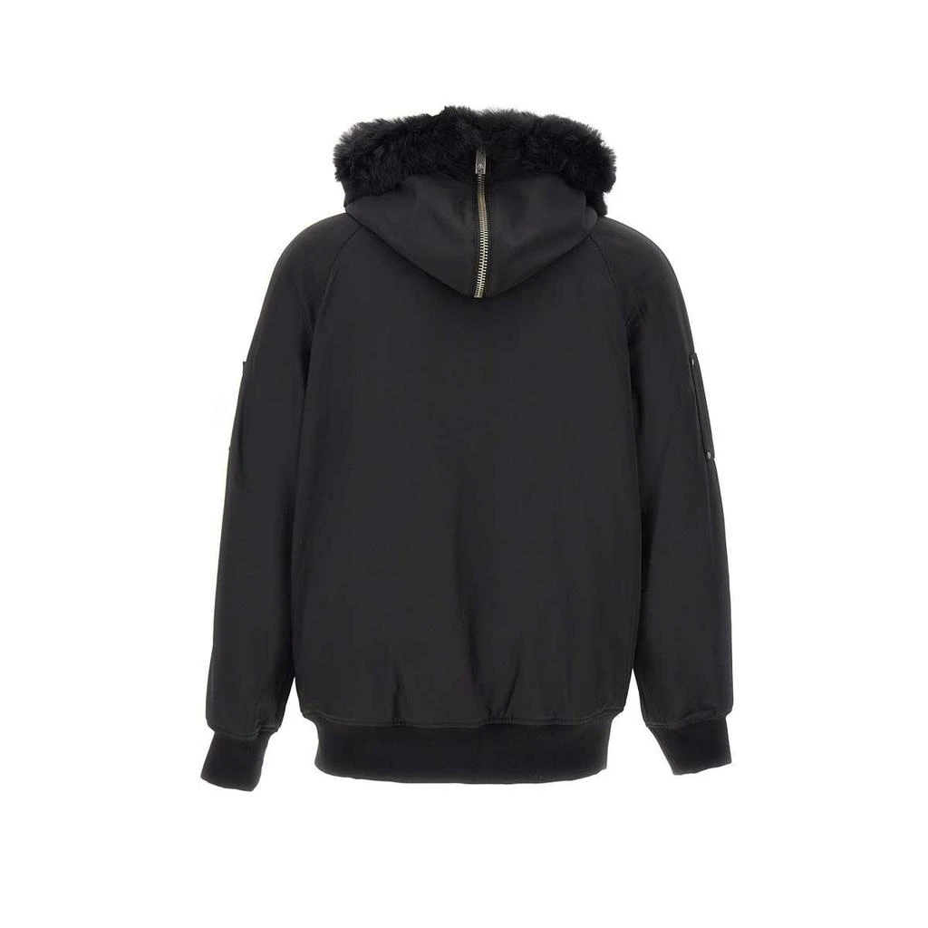 商品Moose Knuckles|Moose Knuckles Logo Plaque Hooded Padded Coat,价格¥5568,第2张图片详细描述