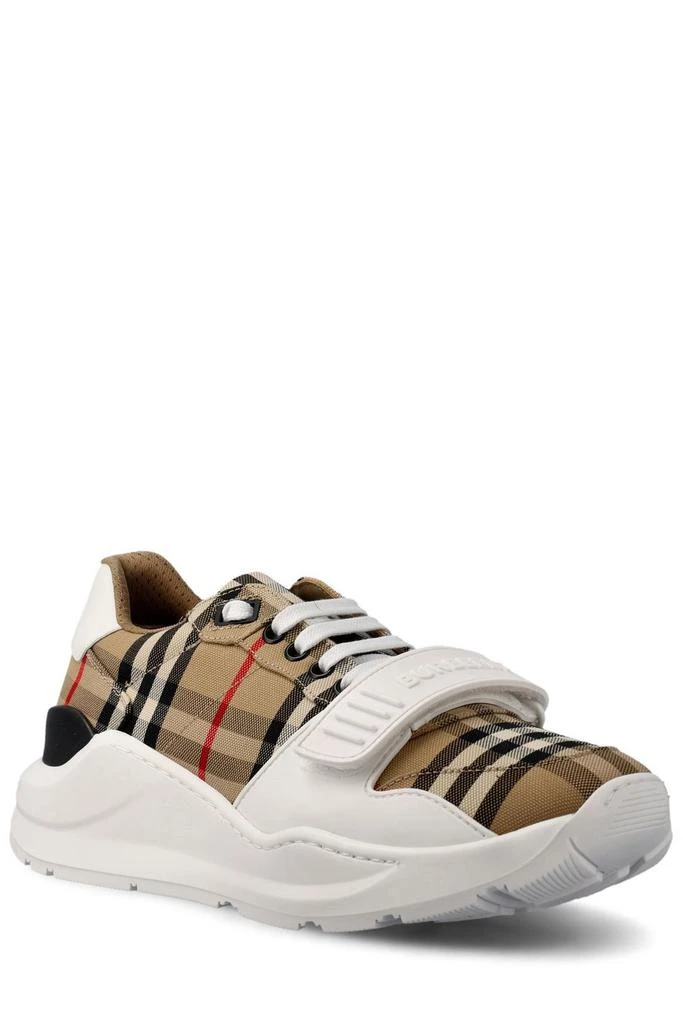 商品Burberry|Burberry Vintage Check-Patterned Low-Top Sneakers,价格¥3662,第2张图片详细描述