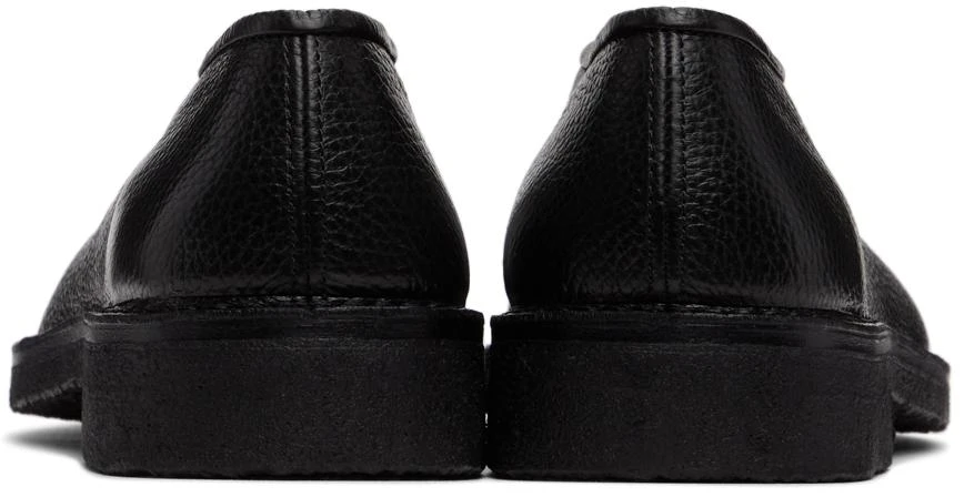 商品Lemaire|Black Leather Piped Slippers,价格¥2956,第4张图片详细描述