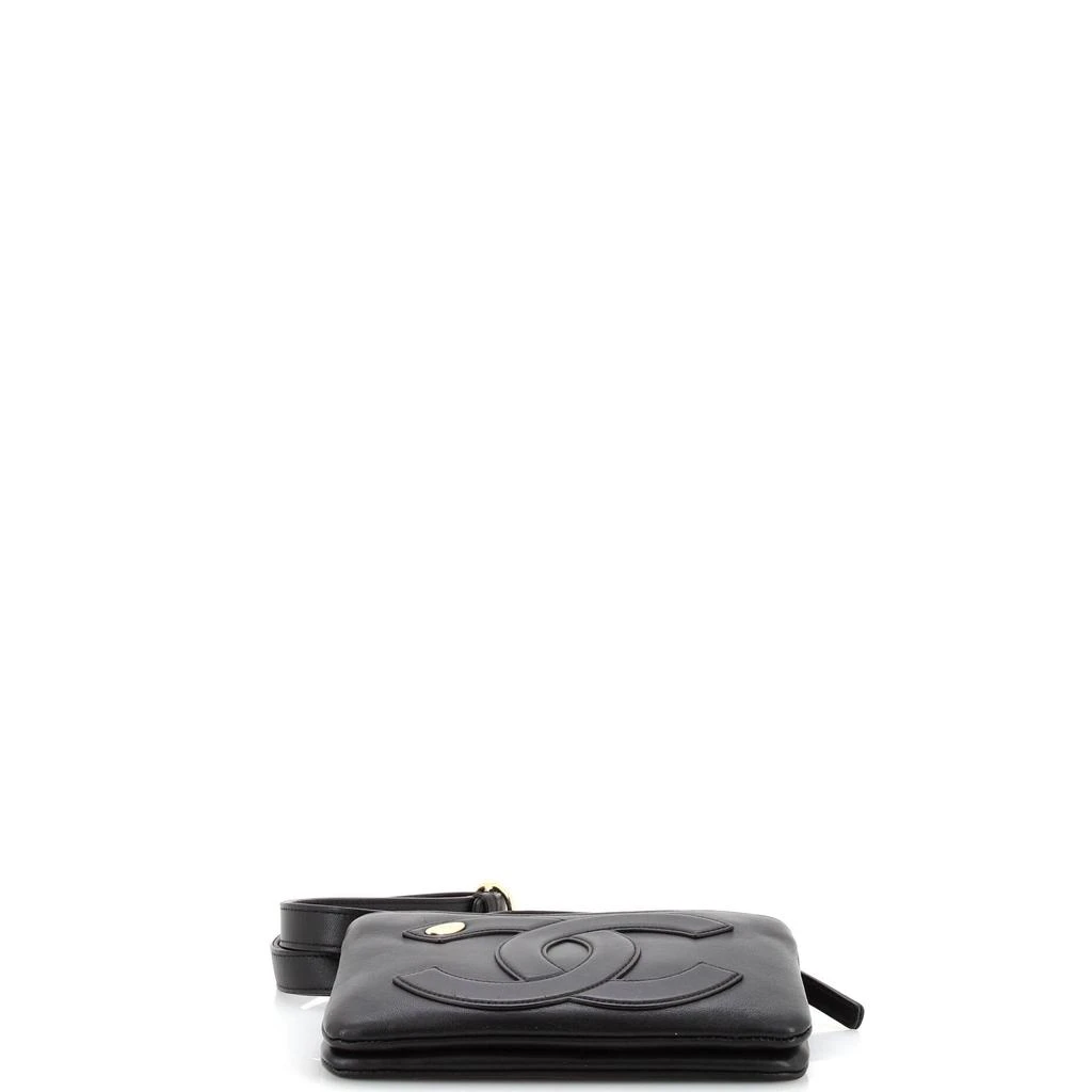 商品[二手商品] Chanel|CC Mania Double Zip Belt Bag Lambskin,价格¥14420,第5张图片详细描述